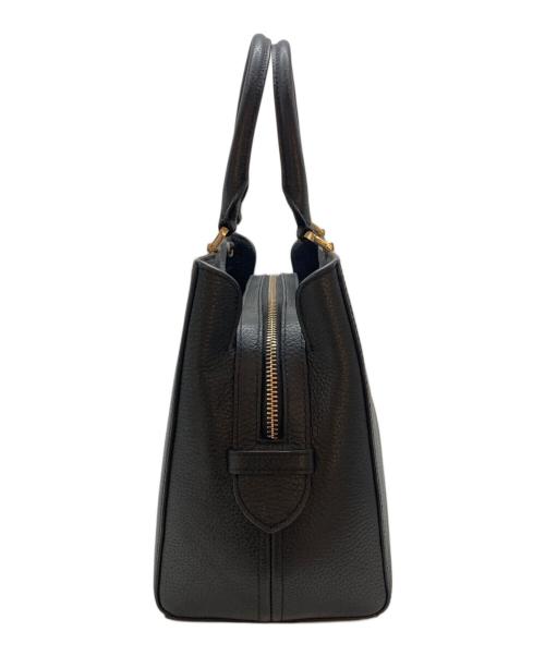 Kate Spade（ケイトスペード）Kate Spade (ケイトスペード) レイラ ミディアムトリプルコンパートメントサッチェル ブラック サイズ:-の古着・服飾アイテム
