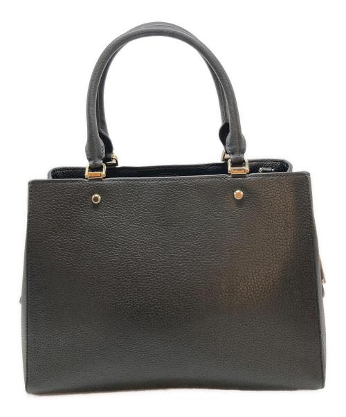 Kate Spade（ケイトスペード）Kate Spade (ケイトスペード) レイラ ミディアムトリプルコンパートメントサッチェル ブラック サイズ:-の古着・服飾アイテム