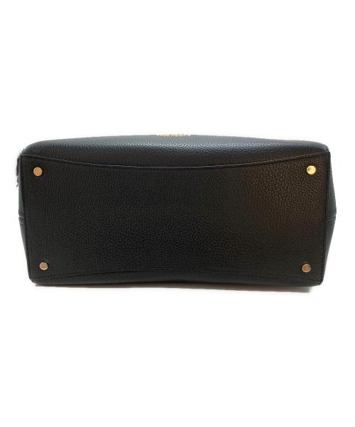 Kate Spade（ケイトスペード）Kate Spade (ケイトスペード) レイラ ミディアムトリプルコンパートメントサッチェル ブラック サイズ:-の古着・服飾アイテム
