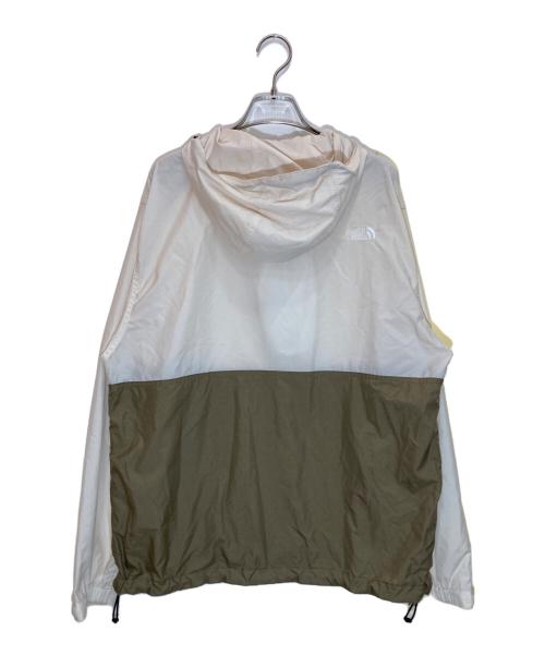THE NORTH FACE（ザ ノース フェイス）THE NORTH FACE (ザ ノース フェイス) コンパクトアノラック カーキ×ベージュ サイズ:Mの古着・服飾アイテム