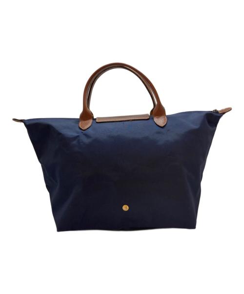 LONGCHAMP（ロンシャン）LONGCHAMP (ロンシャン) ル プリアージュ ネイビー×ブラウン サイズ:-の古着・服飾アイテム