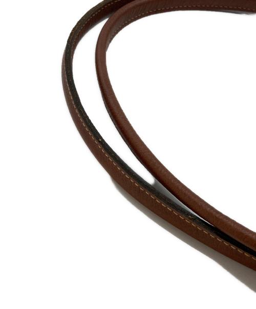 LONGCHAMP（ロンシャン）LONGCHAMP (ロンシャン) ルプリアージュトートバッグ ネイビー×ブラウンの古着・服飾アイテム