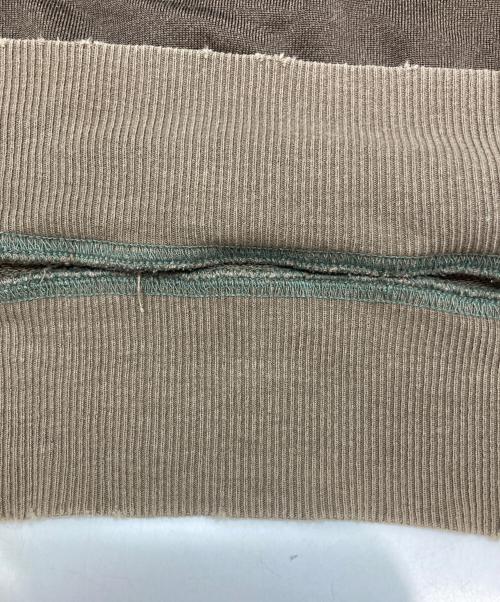 KAPITAL（キャピタル）KAPITAL (キャピタル) SURF ダメージ加工スウェット ブラウン サイズ:3の古着・服飾アイテム