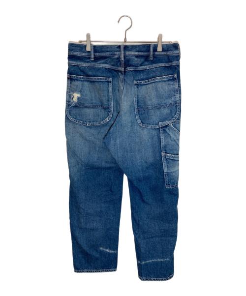 UNITED ARROWS & SONS（ユナイテッドアローズ＆サンズ）UNITED ARROWS & SONS (ユナイテッドアローズ＆サンズ) 刺し子デニムパンツ インディゴ サイズ:Ⅼの古着・服飾アイテム