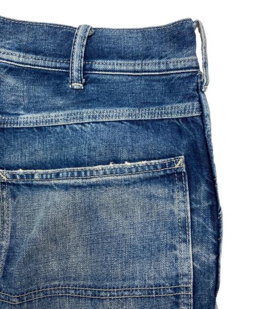 UNITED ARROWS & SONS（ユナイテッドアローズ＆サンズ）UNITED ARROWS & SONS (ユナイテッドアローズ＆サンズ) 刺し子デニムパンツ インディゴ サイズ:Ⅼの古着・服飾アイテム