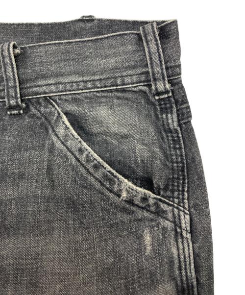 UNITED ARROWS & SONS（ユナイテッドアローズ＆サンズ）UNITED ARROWS & SONS (ユナイテッドアローズ＆サンズ) 刺し子デニムパンツ ブラック サイズ:Ⅼの古着・服飾アイテム