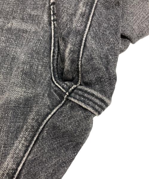 UNITED ARROWS & SONS（ユナイテッドアローズ＆サンズ）UNITED ARROWS & SONS (ユナイテッドアローズ＆サンズ) 刺し子デニムパンツ ブラック サイズ:Ⅼの古着・服飾アイテム