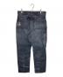 UNITED ARROWS & SONS (ユナイテッドアローズ＆サンズ) 刺し子デニムパンツ ブラック サイズ:Ⅼ：8000円