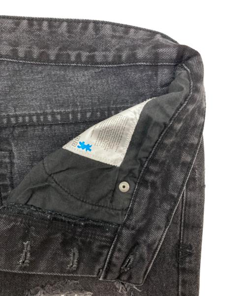 Ksubi（スビ）Ksubi (スビ) ダメージ加工デニムパンツ ブラック サイズ:34の古着・服飾アイテム