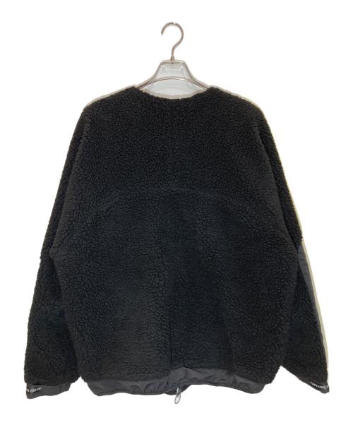 CAPTAINS HELM（キャプテンズヘルム）CAPTAINS HELM (キャプテンズヘルム) NoCollar Boa Fleece Jacket ブラック サイズ:SIZE Lの古着・服飾アイテム