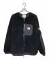 CAPTAINS HELM（キャプテンズヘルム）の古着「NoCollar Boa Fleece Jacket」｜ブラック