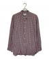FOLL（フォル）の古着「cotton cashmere gingham check daily shir」｜レッド