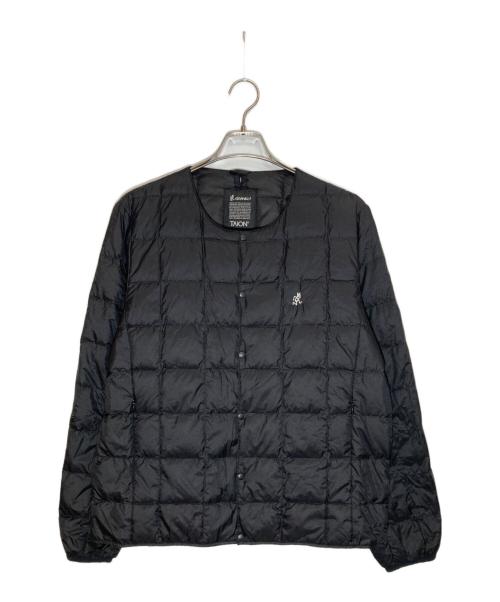 TAION（タイオン）TAION (タイオン) GRAMICCI (グラミチ) INNER DOWN JACKET ブラック サイズ:Lの古着・服飾アイテム