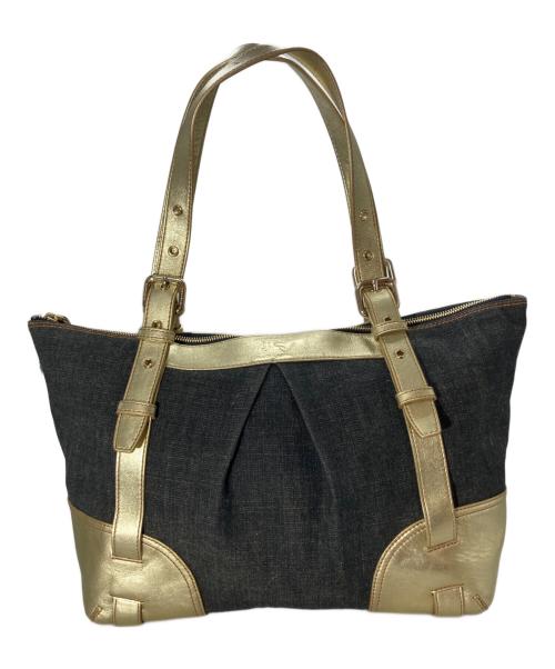 BURBERRY BLUE LABEL（バーバリー ブルー レーベル）BURBERRY BLUE LABEL (バーバリー ブルー レーベル) デニムトートバッグ インディゴ サイズ:-の古着・服飾アイテム