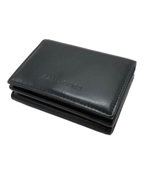 BALENCIAGA（バレンシアガ）BALENCIAGA (バレンシアガ) エッセンシャルミニウォレット ブラック サイズ:-の古着・服飾アイテム