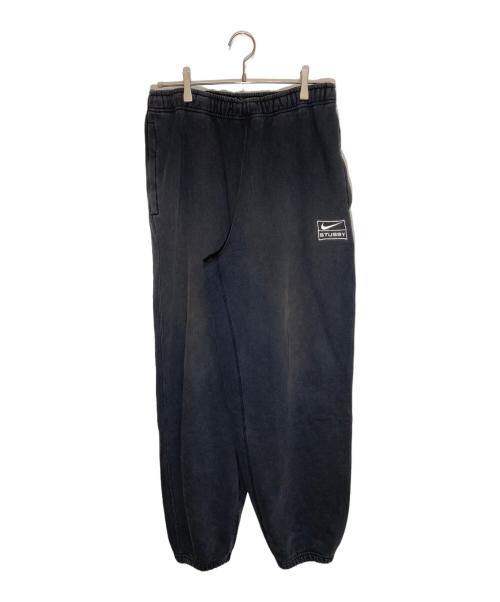 NIKE（ナイキ）NIKE (ナイキ) stussy (ステューシー) Washed Pants ブラック サイズ:Ⅿの古着・服飾アイテム