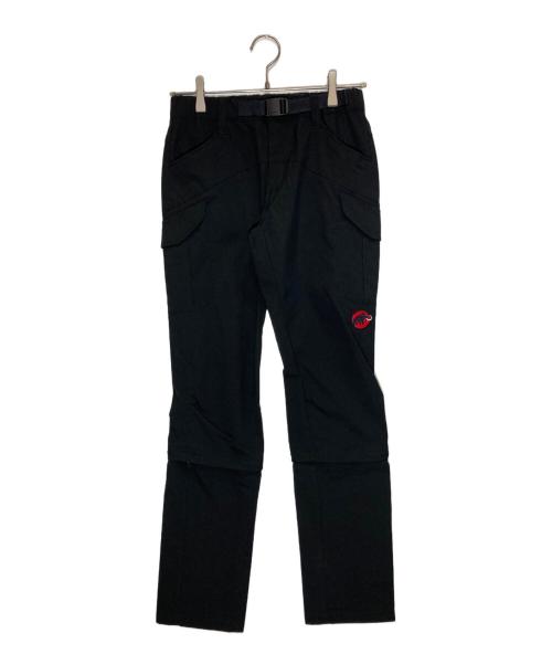 MAMMUT（マムート）MAMMUT (マムート) TRANSPORTER Cargo 3/4 2in1 Pants ブラック サイズ:Sの古着・服飾アイテム