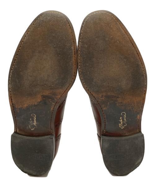 Florsheim（フローシャイム）Florsheim (フローシャイム) ウィングチップシューズ ブラウン サイズ:SIZE 8Dの古着・服飾アイテム