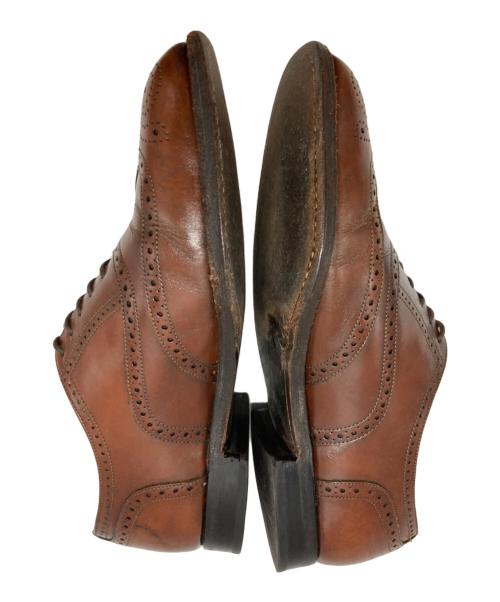 Florsheim（フローシャイム）Florsheim (フローシャイム) ウィングチップシューズ ブラウン サイズ:SIZE 8Dの古着・服飾アイテム