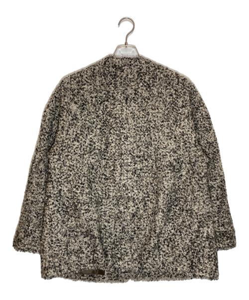 IENA（イエナ）IENA (イエナ) ループヤーンノーカラージャケットコート ブラウン サイズ:SIZE Freeの古着・服飾アイテム