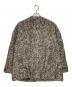 IENA (イエナ) ループヤーンノーカラージャケットコート ブラウン サイズ:SIZE Free：18000円