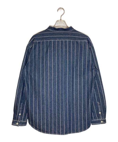 SCHOTT BROS.（ショットブロス）SCHOTT BROS. (ショットブロス) デニムバンドカラーシャツ インディゴ サイズ:SIZE XLの古着・服飾アイテム