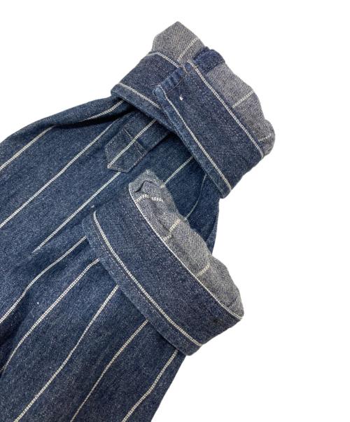 SCHOTT BROS.（ショットブロス）SCHOTT BROS. (ショットブロス) デニムバンドカラーシャツ インディゴ サイズ:SIZE XLの古着・服飾アイテム