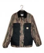 Carhartt WIPカーハート ワーク イン プログレス）の古着「ARCTIC COAT」｜ベージュ×カーキ