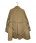 JOURNAL STANDARD (ジャーナルスタンダード) ミドルレングスラフトレンチコート ベージュ サイズ:SIZE M (38)：8000円