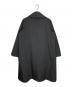 mb (エムビー) ハイエンド尾州ウール タイロッケンコート ブラック サイズ:SIZE S：14000円