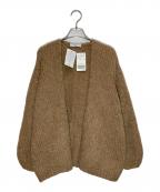 TRICOTS JEAN MARC×JOURNAL STANDARD relumeトリコットジーンマルク×ジャーナルスタンダード レリューム）の古着「モヘヤ混カーディガン」｜ベージュ