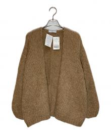TRICOTS JEAN MARC×JOURNAL STANDARD relume（トリコットジーンマルク×ジャーナルスタンダード レリューム）の古着「モヘヤ混カーディガン」｜ベージュ