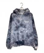 CAPTAINS HELMキャプテンズヘルム）の古着「TIE-DYE BIG HOODIE」｜グレー×ホワイト