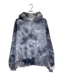 CAPTAINS HELM（キャプテンズヘルム）の古着「TIE-DYE BIG HOODIE」｜グレー×ホワイト