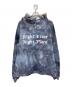 CAPTAINS HELM (キャプテンズヘルム) TIE-DYE BIG HOODIE グレー×ホワイト サイズ:SIZE XL：6000円