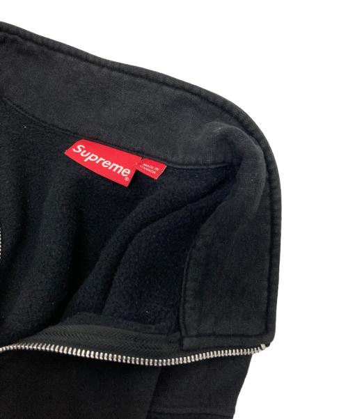 SUPREME（シュプリーム）Supreme (シュプリーム) 2-tone 3M Reflective Half Zip Sweat ブラック サイズ:SIZE Mの古着・服飾アイテム