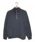 Supreme（シュプリーム）の古着「2-tone 3M Reflective Half Zip Sweat」｜ブラック
