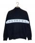 Supreme (シュプリーム) 2-tone 3M Reflective Half Zip Sweat ブラック サイズ:SIZE M：6000円