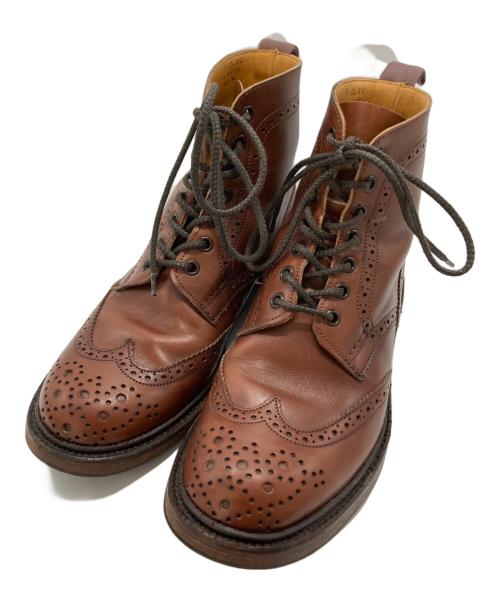 Tricker's（トリッカーズ）Tricker's (トリッカーズ) SHIPS (シップス) 別注カントリーブーツ ブラウン サイズ:SIZE 4-4の古着・服飾アイテム
