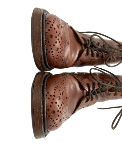 Tricker's（トリッカーズ）Tricker's (トリッカーズ) SHIPS (シップス) 別注カントリーブーツ ブラウン サイズ:SIZE 4-4の古着・服飾アイテム