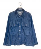 Engineered Garmentsエンジニアド ガーメンツ）の古着「M43/2 Shirt Jacket」｜インディゴ