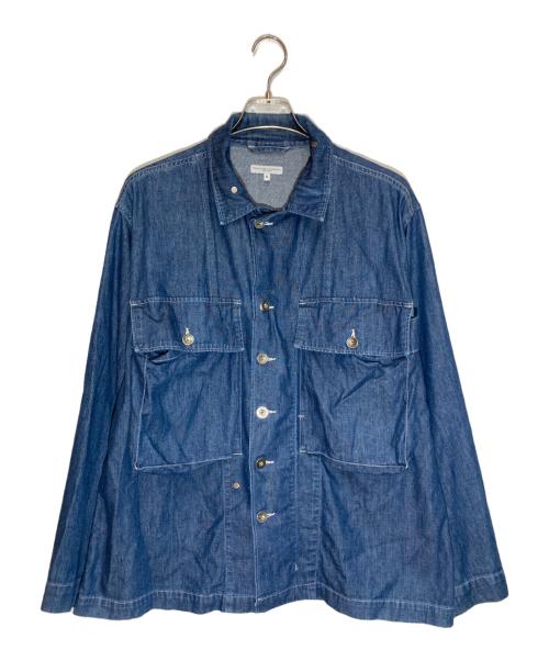 Engineered Garments（エンジニアド ガーメンツ）Engineered Garments (エンジニアド ガーメンツ) M43/2 Shirt Jacket インディゴ サイズ:SIZE Sの古着・服飾アイテム