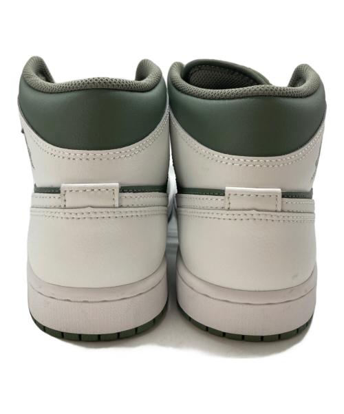 NIKE（ナイキ）NIKE (ナイキ) AIR JORDAN 1 MID ホワイト×グリーン サイズ:SIZE 26.5cmの古着・服飾アイテム