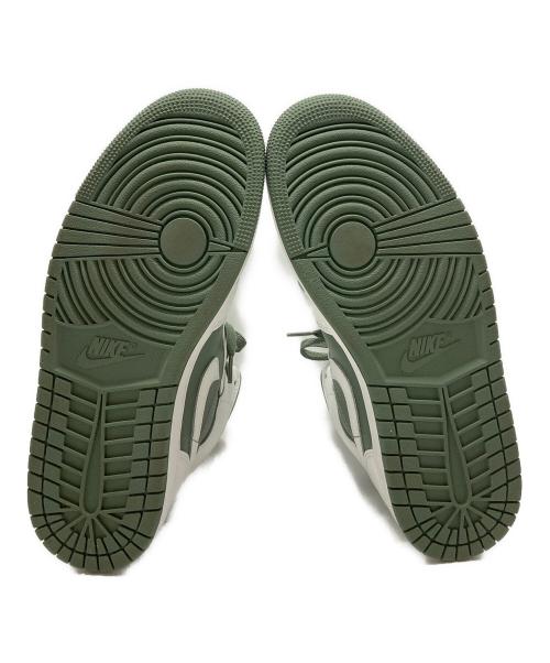 NIKE（ナイキ）NIKE (ナイキ) AIR JORDAN 1 MID ホワイト×グリーン サイズ:SIZE 26.5cmの古着・服飾アイテム