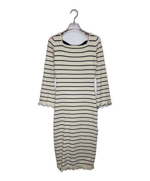 HER LIP TO（ハーリップトゥ）Her lip to (ハーリップトゥ) Be Mine Back Lace-Up Long Dress アイボリー サイズ:SIZE Sの古着・服飾アイテム