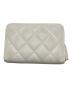CHANEL (シャネル) ココマークコンパクトウォレット ホワイト サイズ:-：70000円
