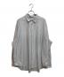 KANEMASA（カネマサ）の古着「LONDON STRIPE DRESS JERSEY SHIRT」｜ホワイト×ネイビー