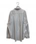 KANEMASA (カネマサ) LONDON STRIPE DRESS JERSEY SHIRT ホワイト×ネイビー サイズ:SIZE 2：10000円