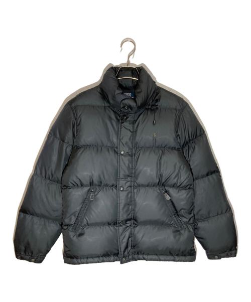 POLO RALPH LAUREN（ポロ・ラルフローレン）POLO RALPH LAUREN (ポロ・ラルフローレン) ダウンジャケット ブラック サイズ:Ⅿの古着・服飾アイテム