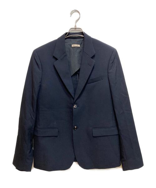 MARNI（マルニ）MARNI (マルニ) ウールテーラードジャケット ネイビー サイズ:SIZE 50の古着・服飾アイテム